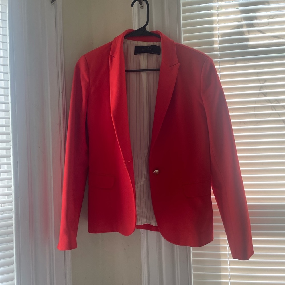 ZARA BASICS COLLECTION BLAZER SIZE M